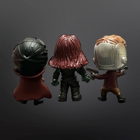 Mini Marvel Figures Antman Black Widow & Iron Man 1” B14 - Picture 2 of 3